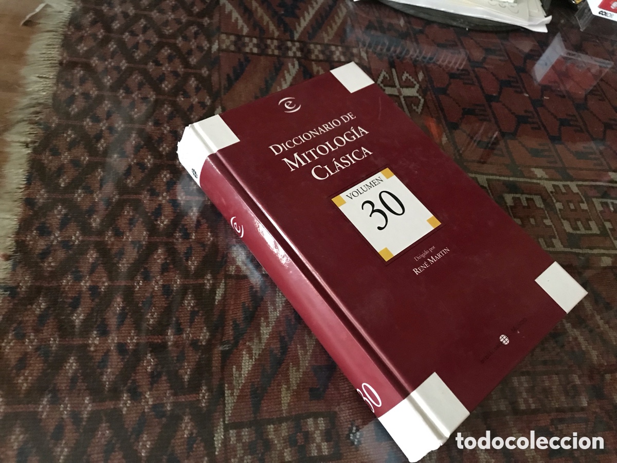 Diccionarios de segunda mano: Diccionario de Mitolog&iacute;a cl&aacute;sica. Ren&eacute; Martin. Biblioteca el mundo