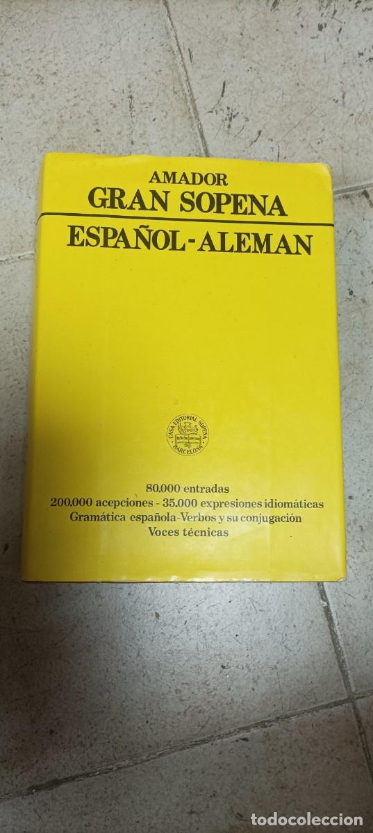 Livres d'occasion: diccionario gran sopena espa&ntilde;ol alem&aacute;n
