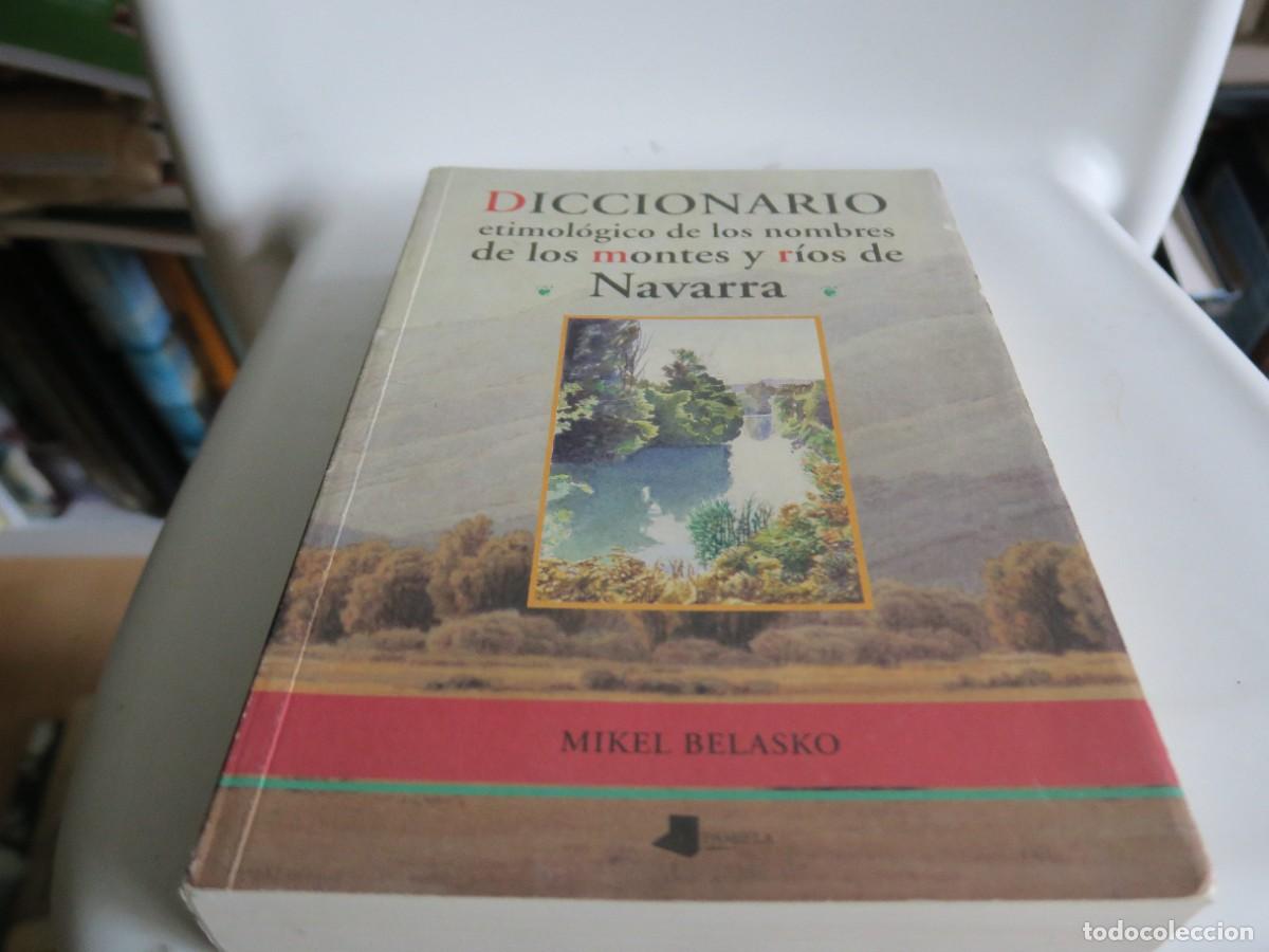 Diccionarios de segunda mano: Diccionario etimol&oacute;gico de los montes y r&iacute;os de Navarra - Mikel Belasko