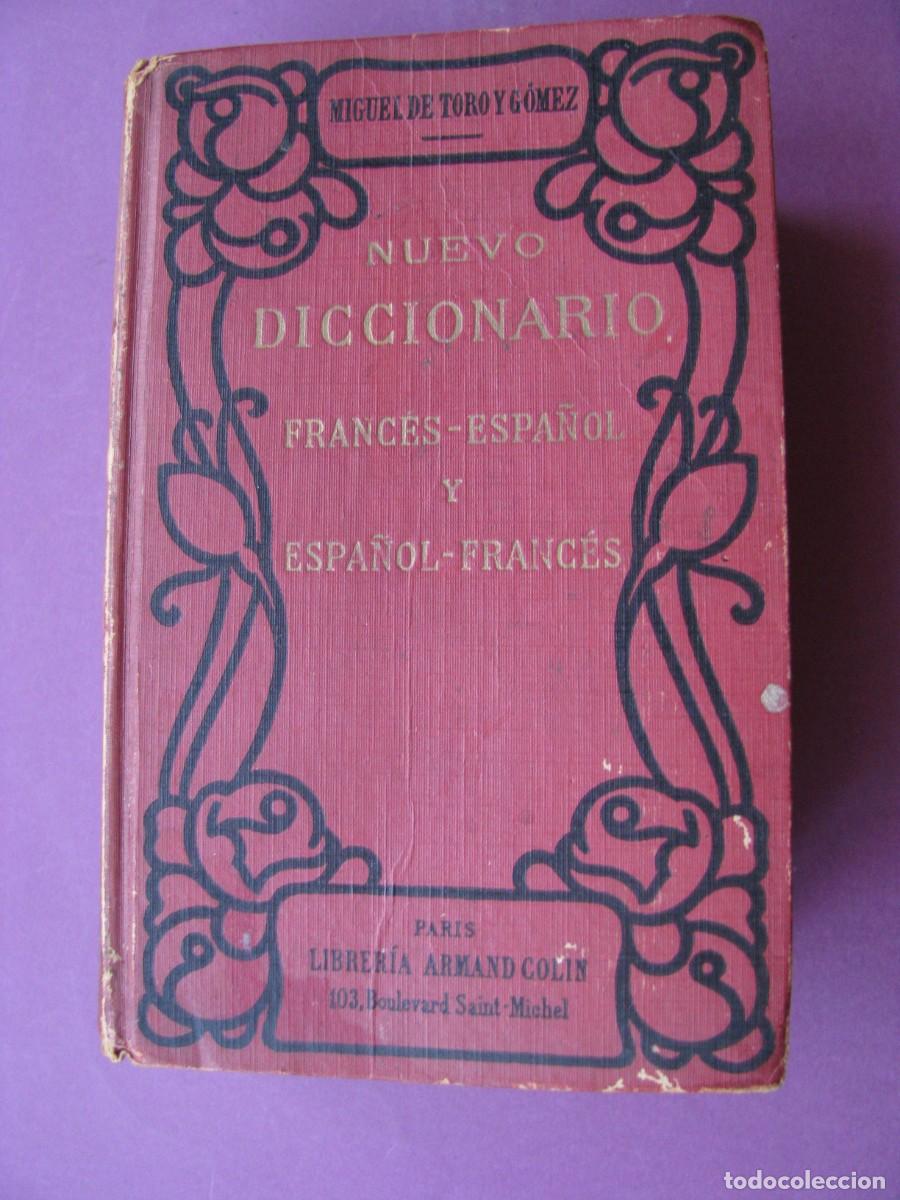 Diccionarios de segunda mano: NUEVO DICCIONARIO FRANCES ESPANOL, ESPA&Ntilde;OL FRANCES. MIGUEL DE TORO Y GOMEZ 1959. 20. EDICION.