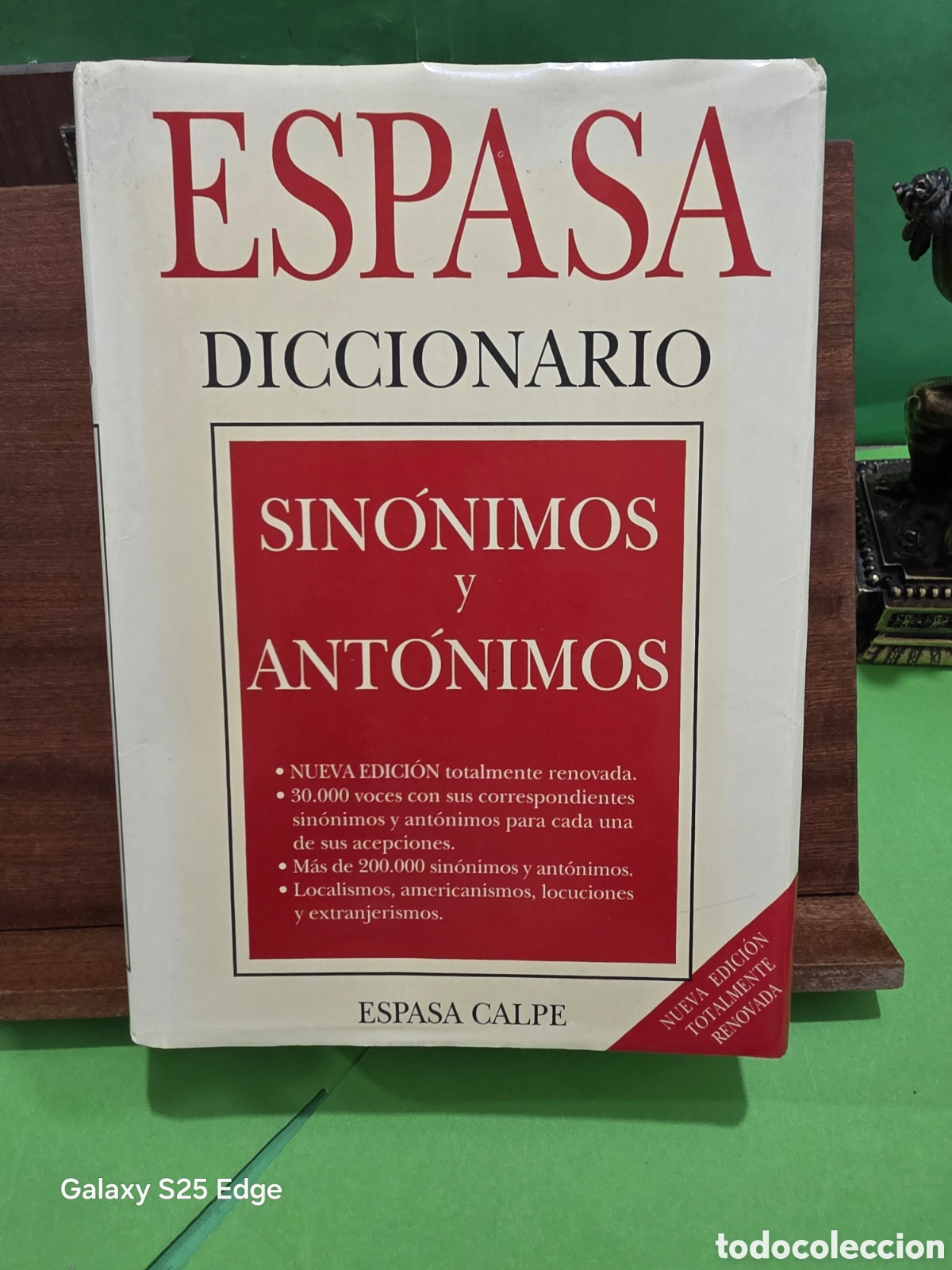 Diccionarios de segunda mano: &rdquo;&rdquo;DICCIONARIO DE SIN&Oacute;NIMOS Y ANT&Oacute;NIMOS&rdquo;&rdquo;...ESPASA...1995...