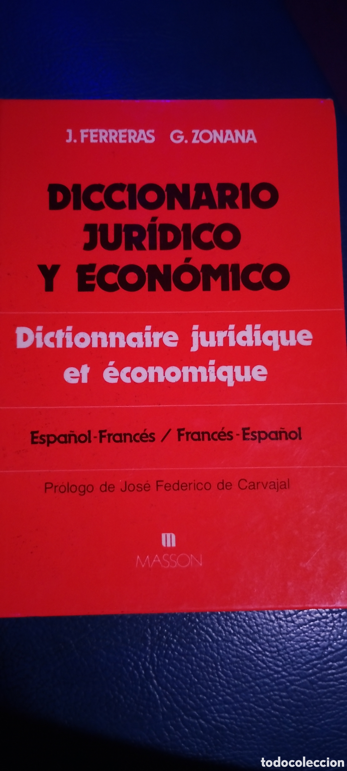 Diccionarios de segunda mano: Diccionario jur&iacute;dico y econ&oacute;mico