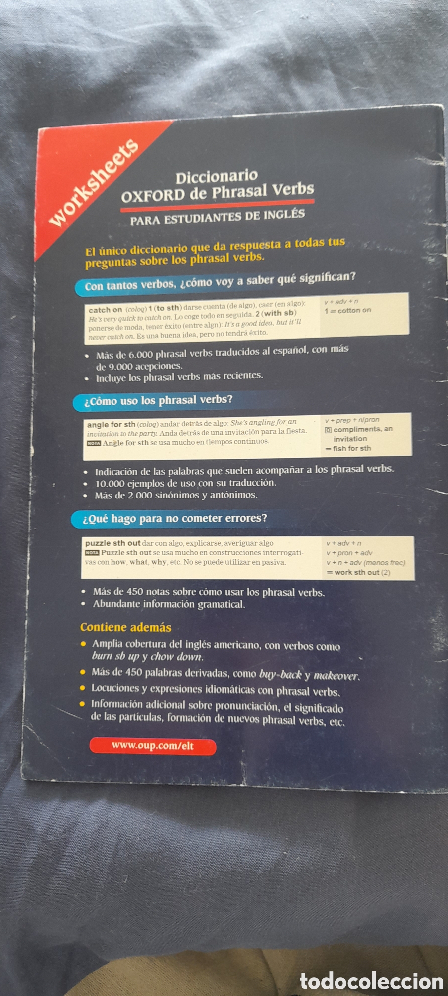 Diccionarios de segunda mano: Oxford de Phrasal verbs. Woeksheets - Foto 2