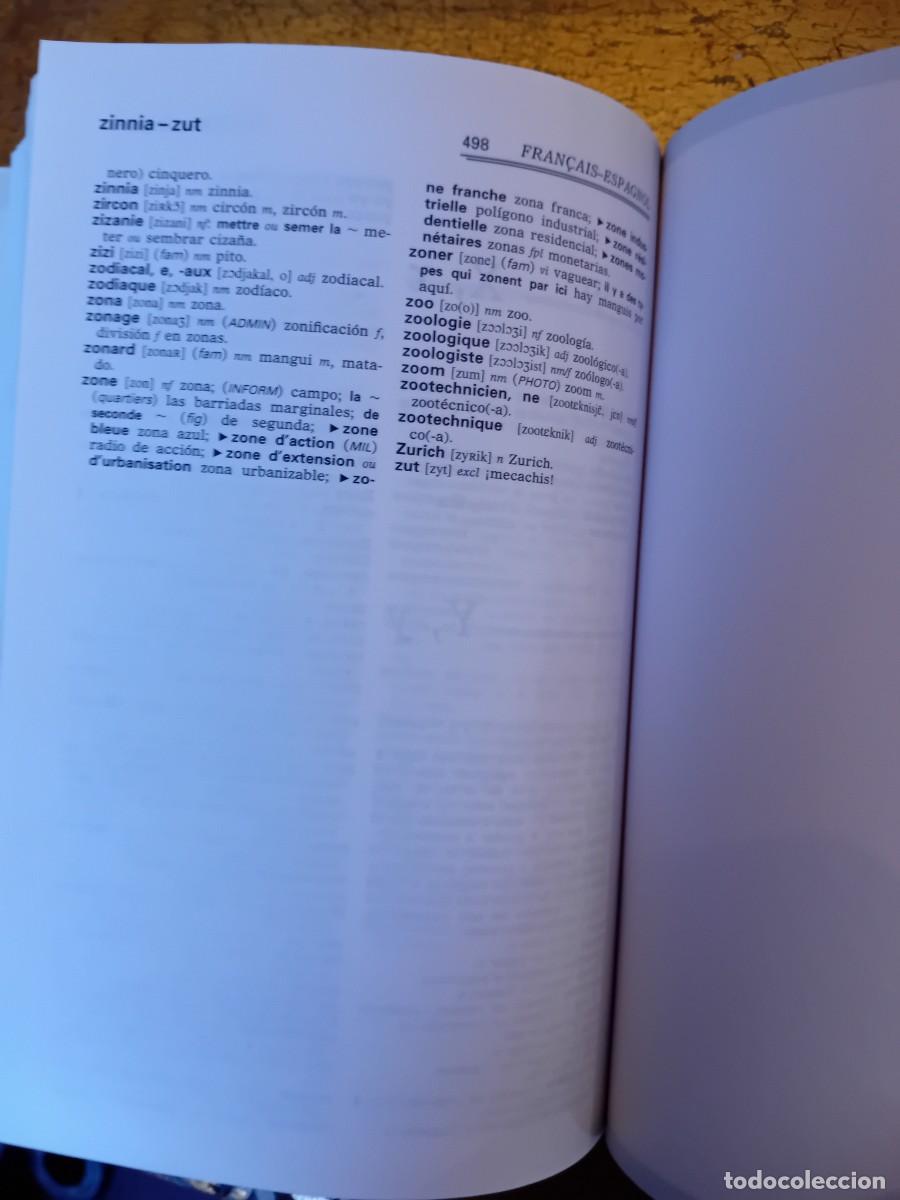 Diccionarios de segunda mano: Collins Compact plus, franc&eacute;s espa&ntilde;ol espa&ntilde;ol franc&eacute;s - Foto 5