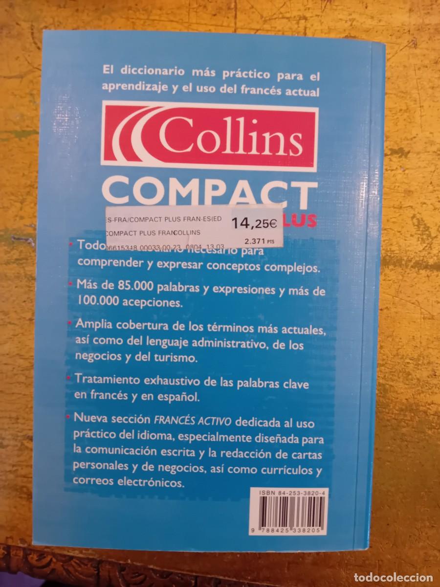 Diccionarios de segunda mano: Collins Compact plus, franc&eacute;s espa&ntilde;ol espa&ntilde;ol franc&eacute;s - Foto 12