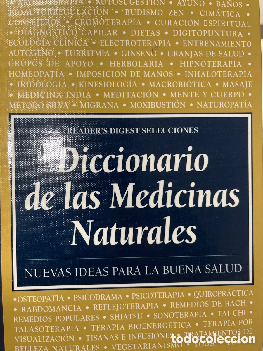 Diccionarios de segunda mano: Diccionario de las medicinas naturales
