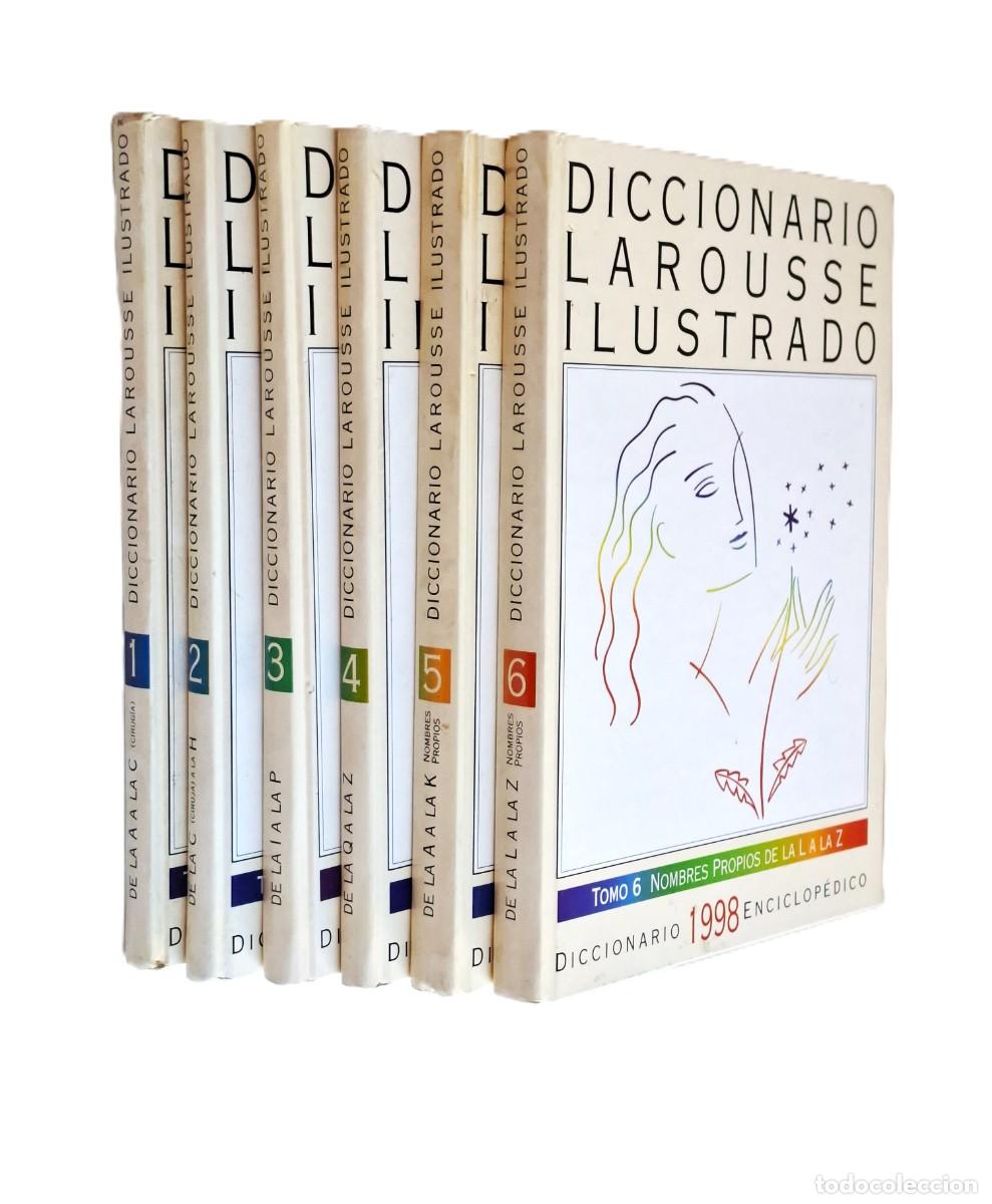 Libri di seconda mano: DICCIONARIO LAROUSSE ILUSTRADO - 6 VOLUMEN 29X20 CM.
