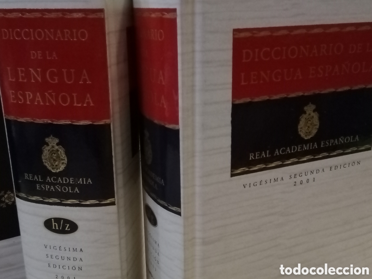 Diccionarios de segunda mano: Diccionario de la lengua espa&ntilde;ola, RAE. 2 Vols