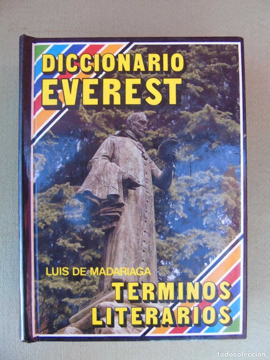 Diccionarios de segunda mano: DICCIONARIO TEM&Aacute;TICO DE TERMINOS LITERARIOS. ED. EVEREST. LUIS DE MADARIAGA.