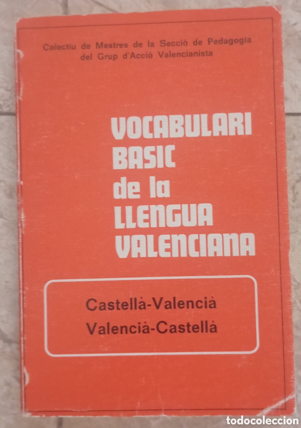 Diccionarios de segunda mano: VOCABULARI BASIC DE LA LLENGUA VALENCIANA