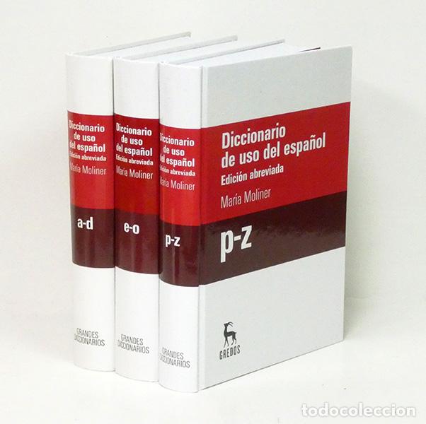 Diccionarios de segunda mano: MOLINER (Mar&iacute;a). Diccionario de uso del espa&ntilde;ol. Edici&oacute;n abreviada