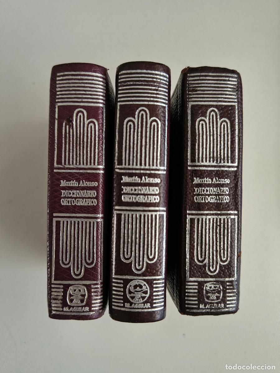 Second hand dictionaries: Crisolin Diccionario Ortogr&aacute;fico, las tres ediciones, Aguilar