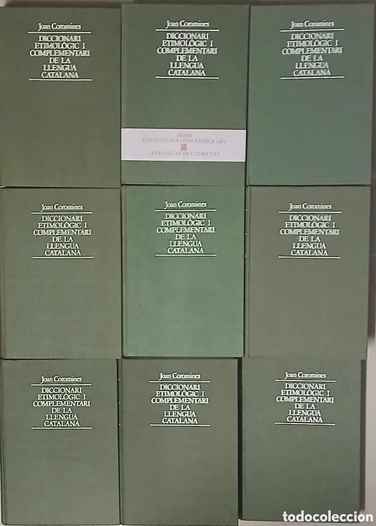 Diccionarios de segunda mano: Diccionari etimol&ograve;gic i complementari de la llengua catalana - Foto 2