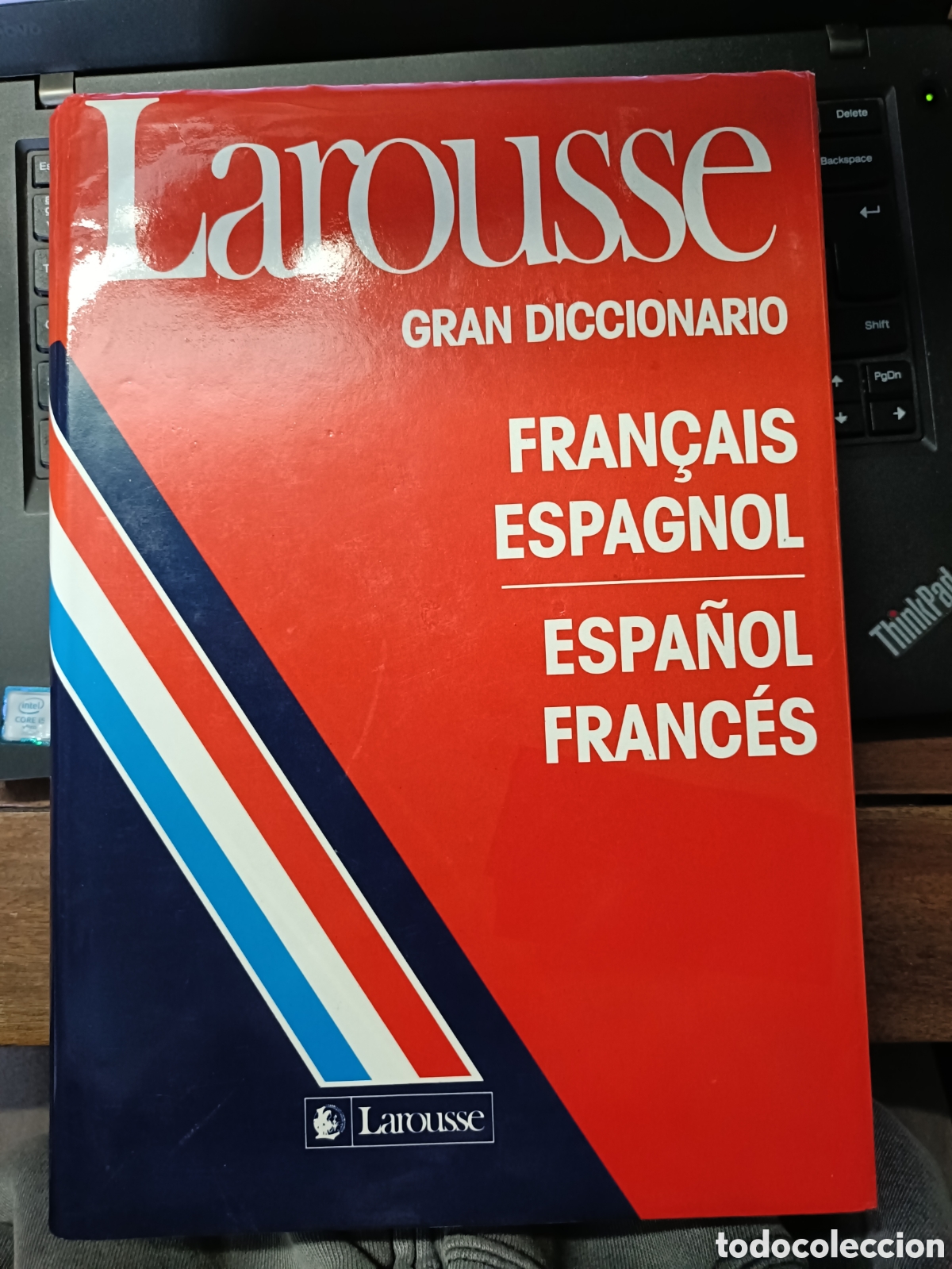Diccionarios de segunda mano: Gran diccionario Larousse, Espa&ntilde;ol Franc&eacute;s, Fran&ccedil;ais Espagnol. Tapa dura, gran formato