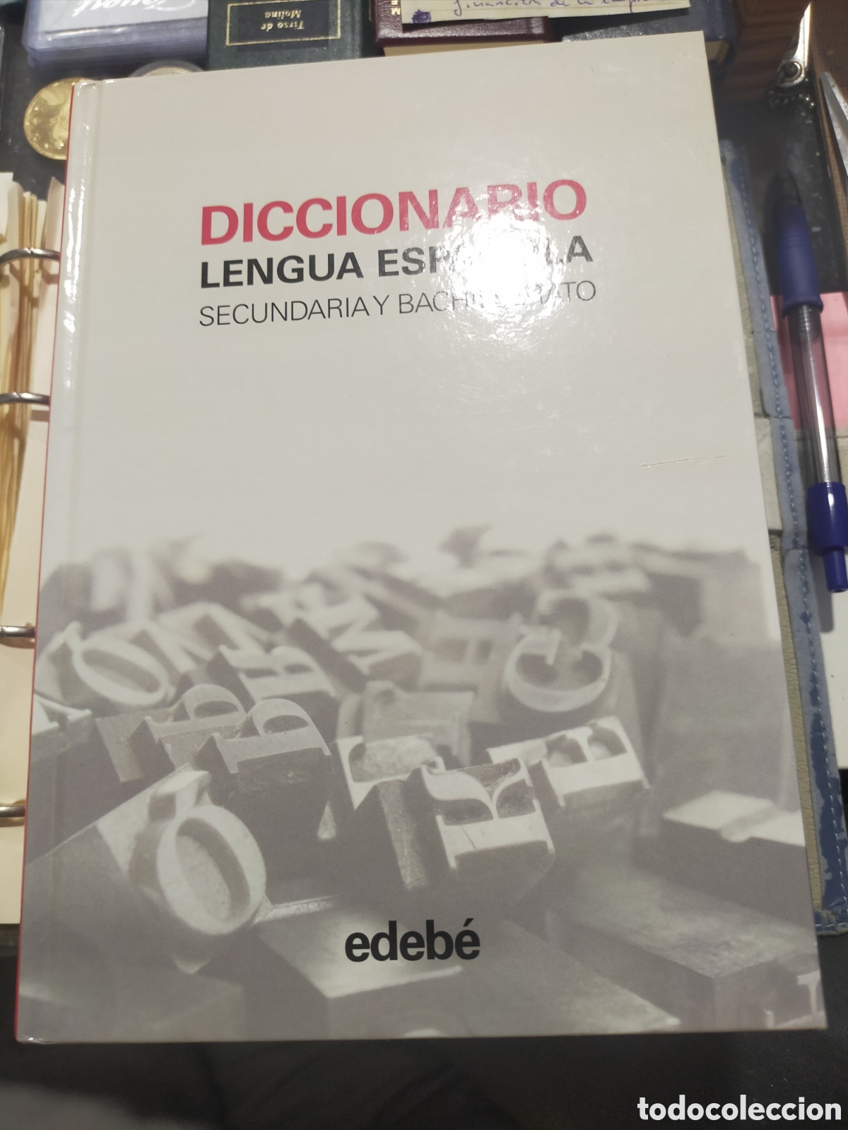 Diccionarios de segunda mano: DICCIONARIO DE LA LENGUA ESPA&Ntilde;OLA SECUNDARIA Y BACHILLERATO EDEBE TAPA DURA