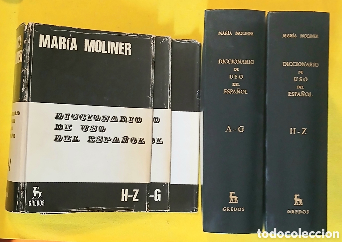 Diccionarios de segunda mano: Diccionario del uso del espa&ntilde;ol, Mar&iacute;a Moliner