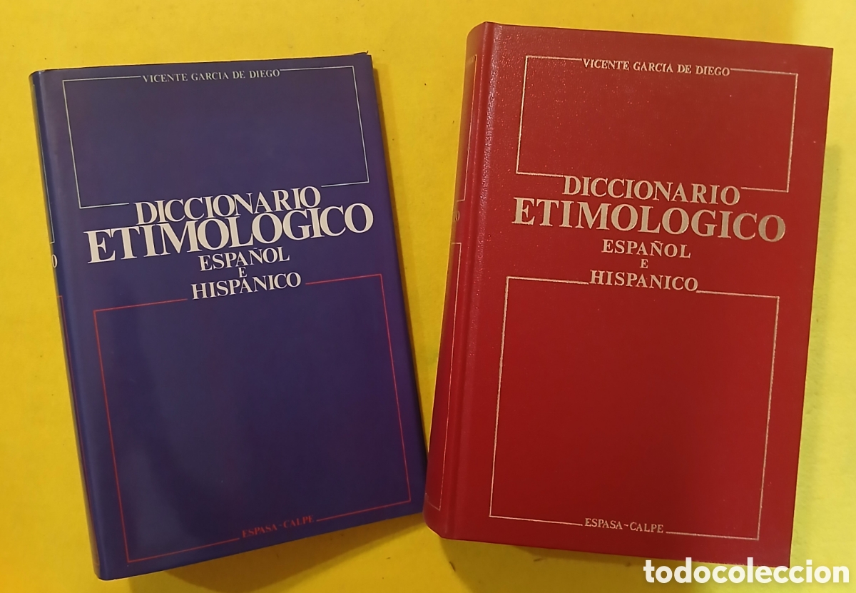 Diccionarios de segunda mano: Diccionario Etimol&oacute;gico espa&ntilde;ol e hisp&aacute;nico