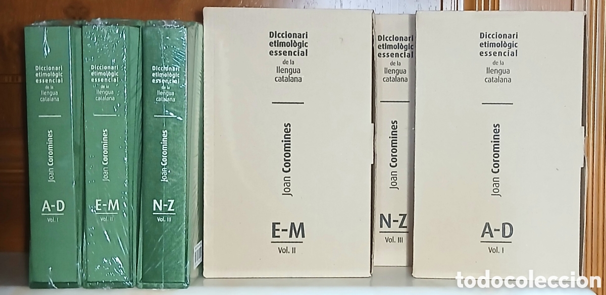 Diccionarios de segunda mano: Diccionari etimol&ograve;gic essencial