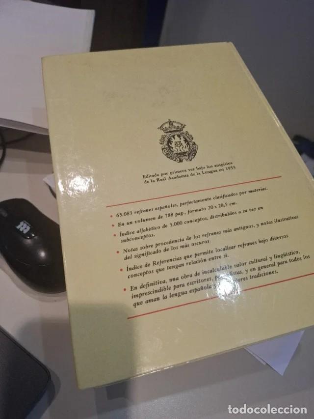 Diccionarios de segunda mano: Libro: Refranero general ideol&oacute;gico espa&ntilde;ol - Foto 3