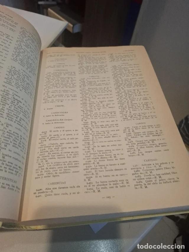 Diccionarios de segunda mano: Libro: Refranero general ideol&oacute;gico espa&ntilde;ol - Foto 8