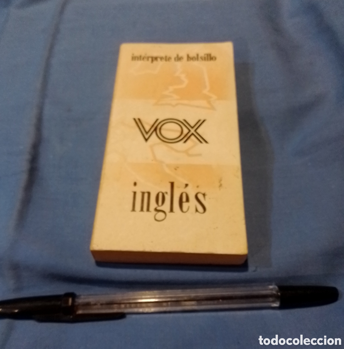 Diccionarios de segunda mano: diccionario Vox ingl&eacute;s int&eacute;rprete de bolsillo