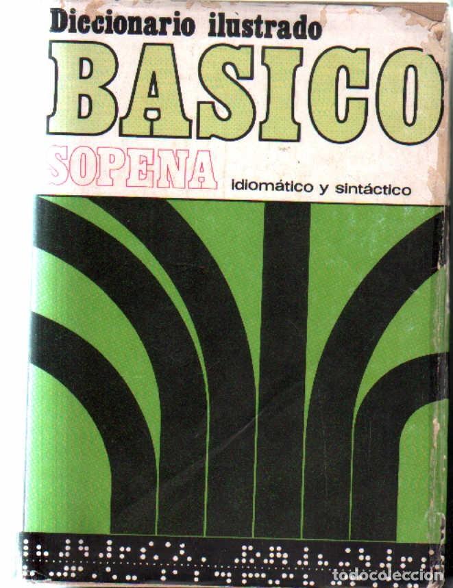 Diccionarios de segunda mano: DICCIONARIO ILUSTRADO BASICO IDIOM&Aacute;TICO Y SINT&Aacute;CTICO. VV.AA. A-DICC-379