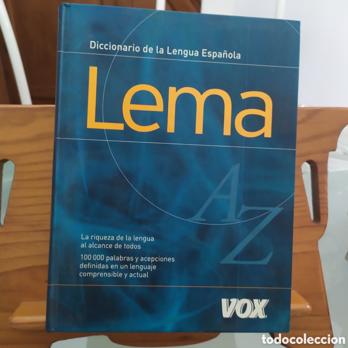 Diccionarios de segunda mano: Diccionario de la lengua espa&ntilde;ola Lema de la editorial Vox del a&ntilde;o 2001.