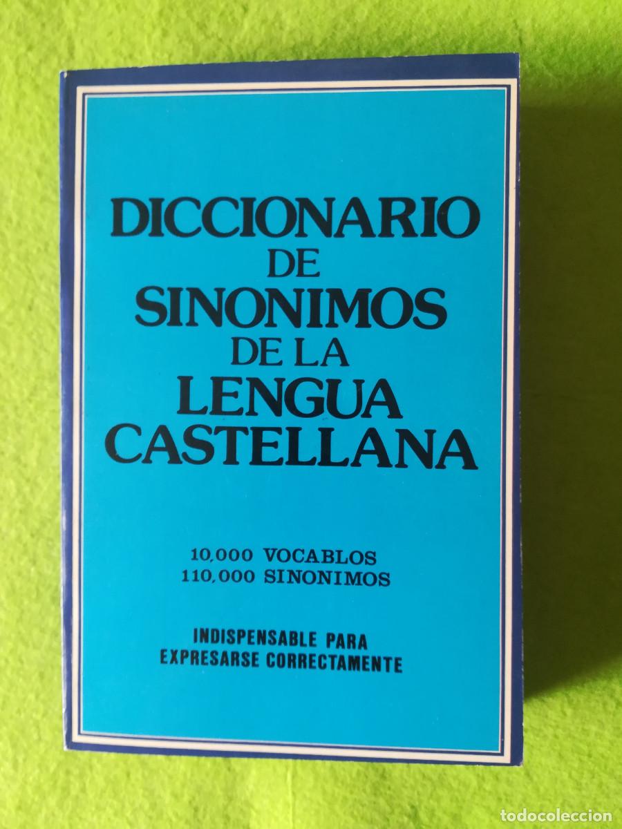 Diccionarios de segunda mano: Diccionario de sinonimos de la lengua castellana Mateo 1986