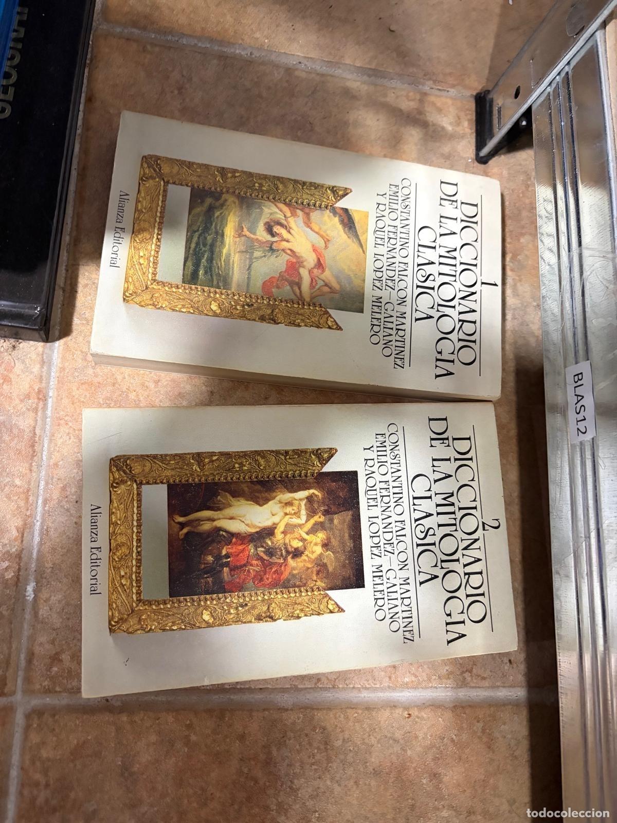 Diccionarios de segunda mano: BLAS12 Falc&oacute;n Mart&iacute;nez, E. Fern&aacute;ndez-Galiano y R. L&oacute;pez Melero - Diccionario de la mitologia clasica