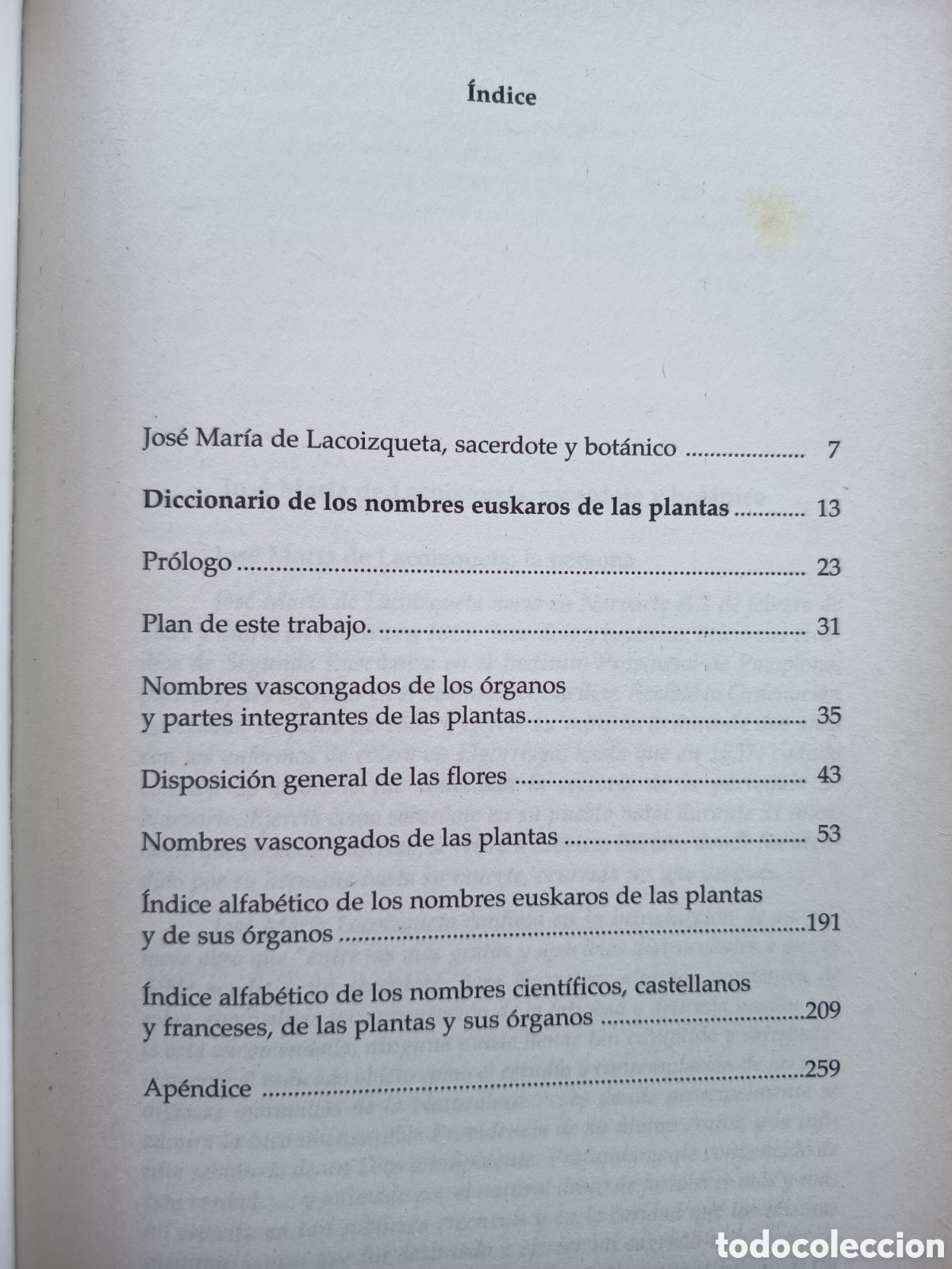 Diccionarios de segunda mano: Diccionario euskaro plantas - Foto 3