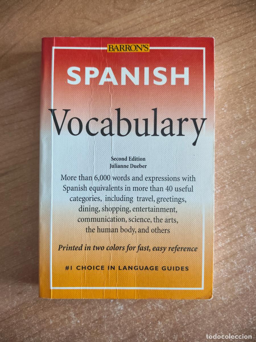 Diccionarios de segunda mano: Spanish Vocabulary - Julianne Dueber - Barron&acute;s