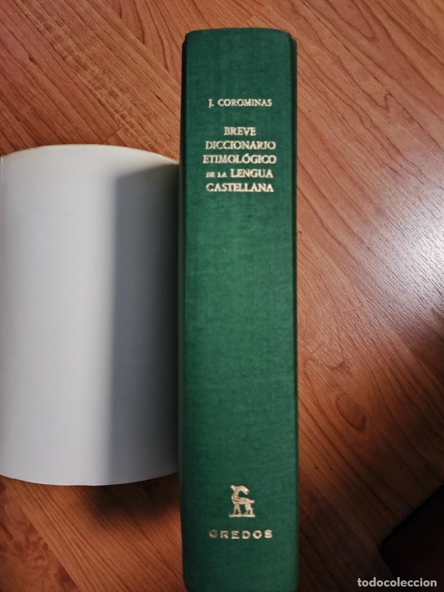 Diccionarios de segunda mano: diccionario etimologico - Foto 3
