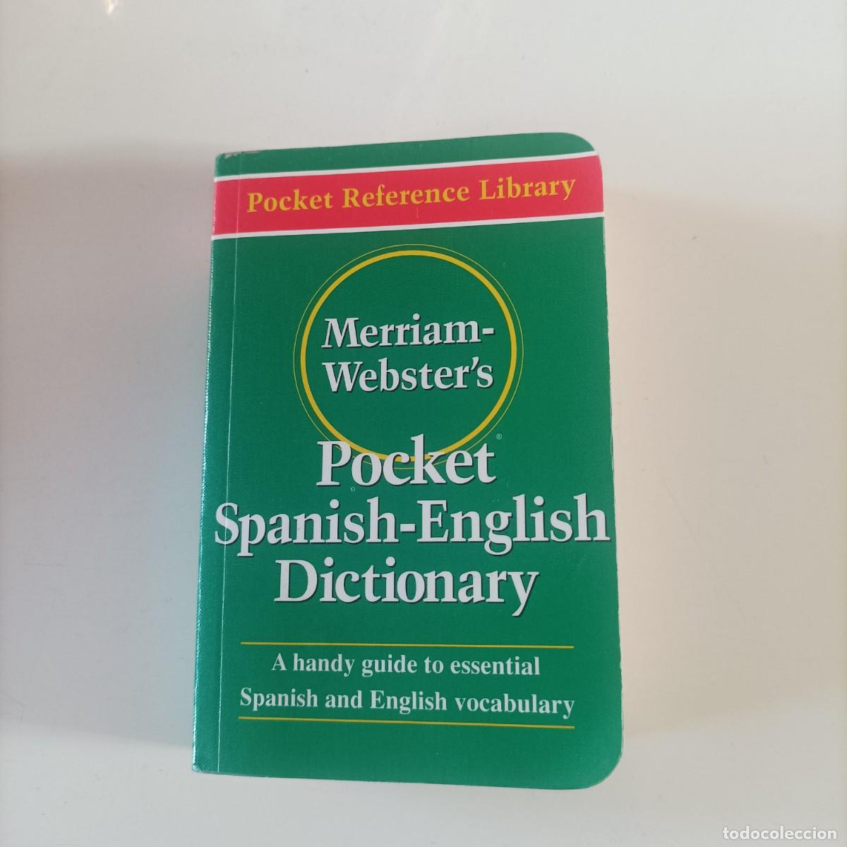 Diccionarios de segunda mano: Merriam Websters Pocket Spanish-English Dictionary - Pocket Reference Library - Foto 1