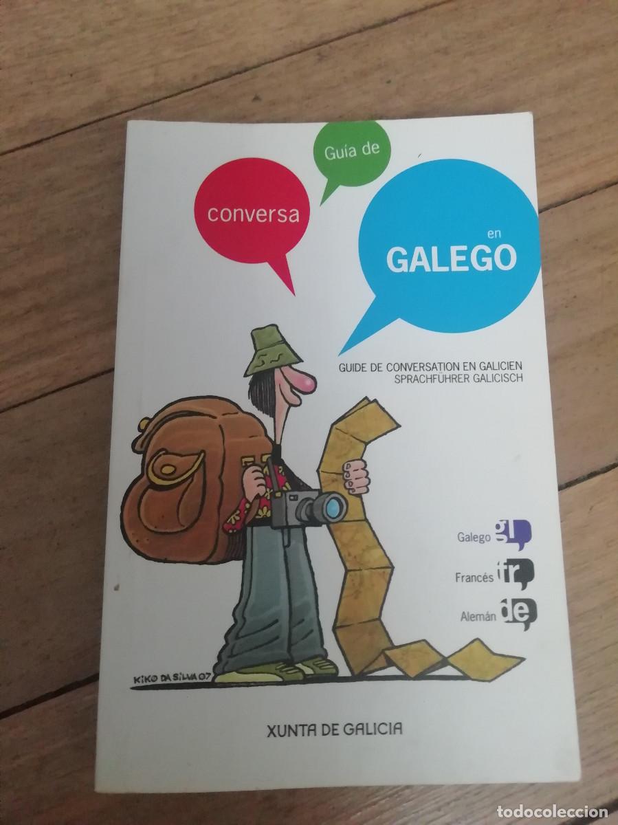 Diccionarios de segunda mano: GU&Iacute;A DE CONVERSA EN GALEGO. 2 tomos