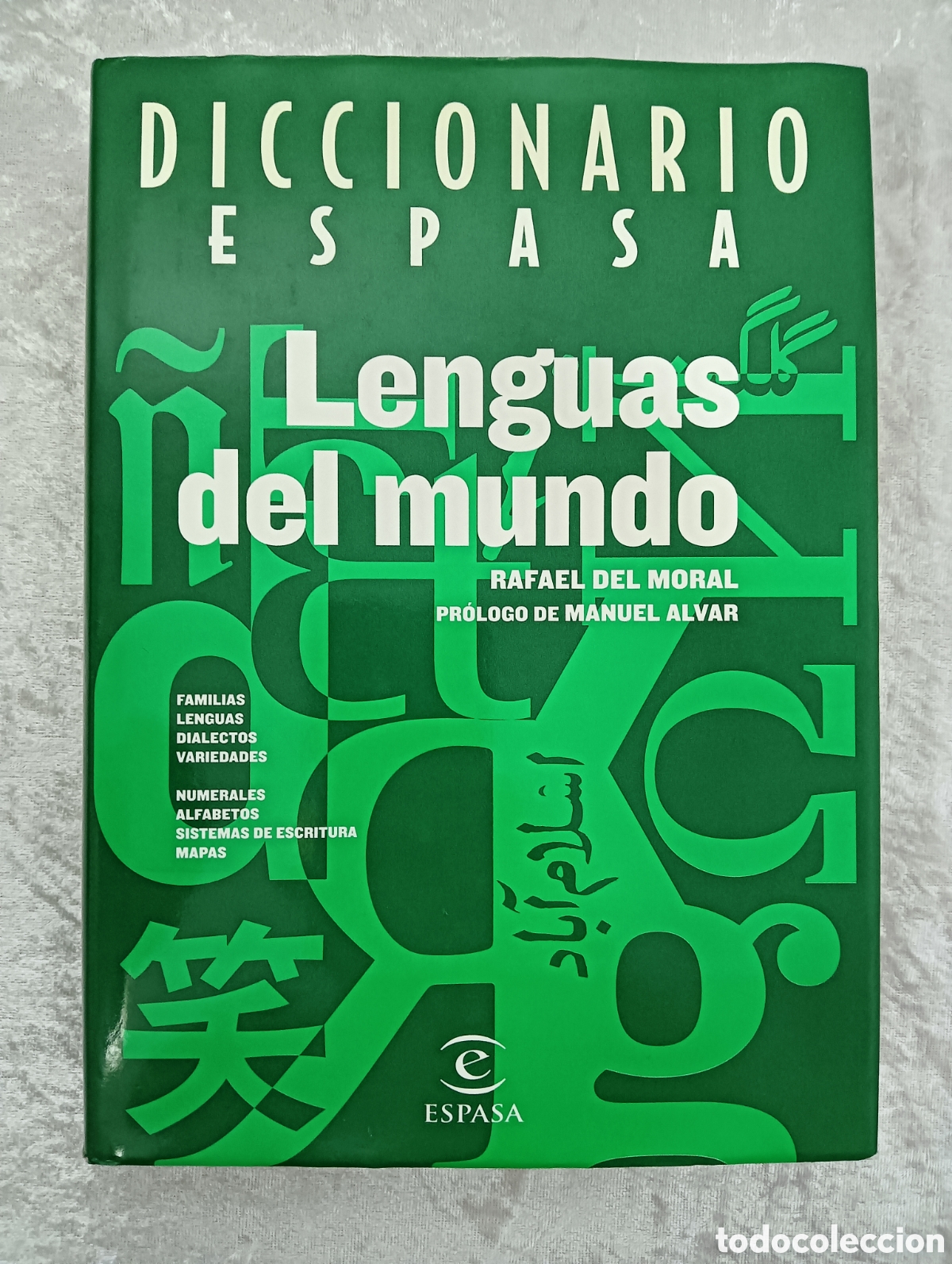 Libri di seconda mano: DICCIONARIO ESPASA, LENGUAS DEL MUNDO, RAFAEL DEL MORAL