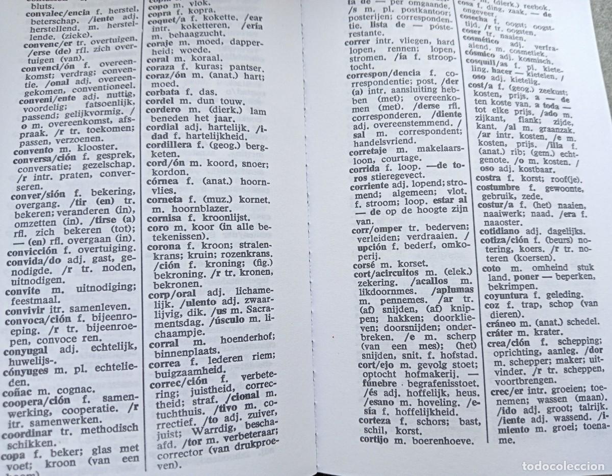 Diccionarios de segunda mano: Diccionario Espa&ntilde;ol-Holand&eacute;s - Foto 3