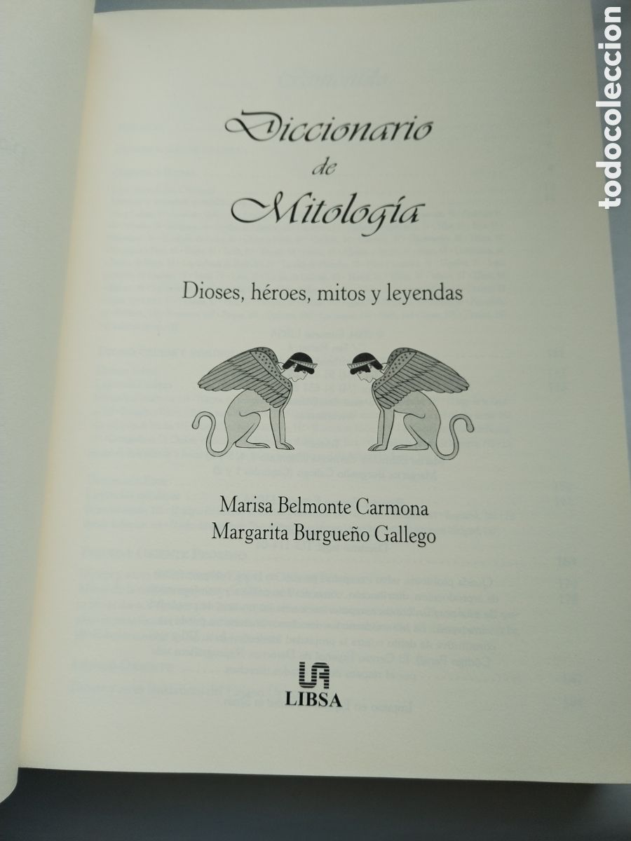 Diccionarios de segunda mano: DICCIONARIO DE MITOLOG&Iacute;A/VVAA - Foto 2