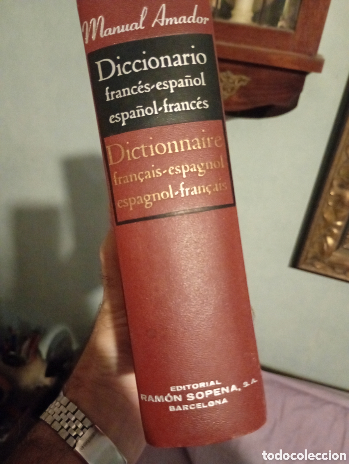 Diccionarios de segunda mano: DICCIONARIO MANUAL AMADOR - FRANC&Eacute;S-ESPA&Ntilde;OL, ESPA&Ntilde;OL-FRANC&Eacute;S - ED. RAM&Oacute;N SOPENA 1975