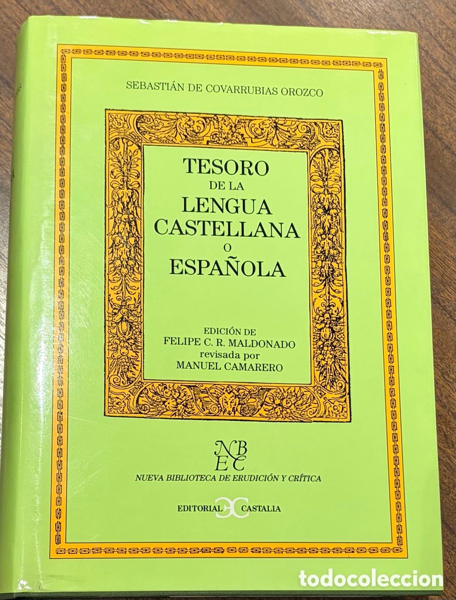 Diccionarios de segunda mano: TESORO DE LA LENGUA CASTELLANA O ESPA&Ntilde;OLA