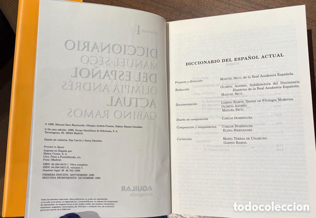 Diccionarios de segunda mano: DICCIONARIO DEL ESPA&Ntilde;OL ACTUAL - Foto 4