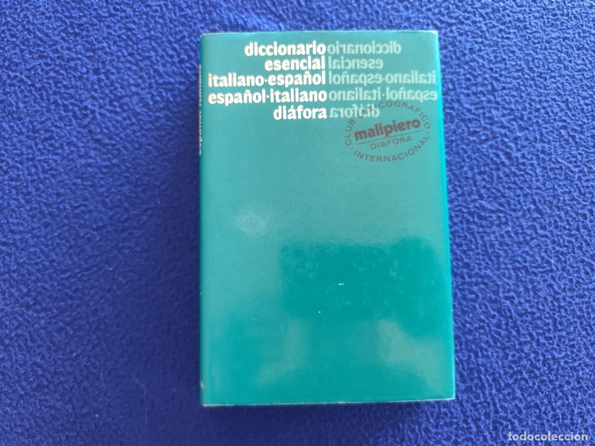 Diccionarios de segunda mano: Diccionario esencial Italiano-Espa&ntilde;ol. Ed. Di&aacute;fora- Barcelona, 1986