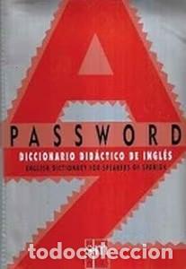 Diccionarios de segunda mano: Password - P.h. Collin - Ediciones Sm - 3&ordf; Edici&oacute;n - 1996