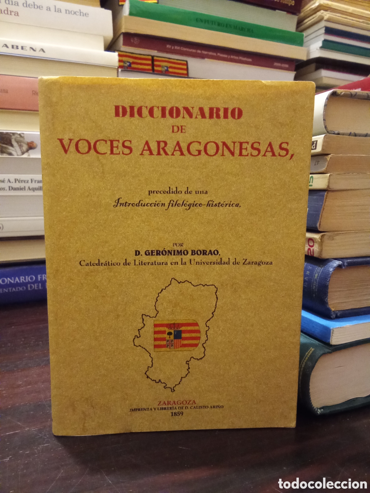 Diccionarios de segunda mano: DICCIONARIO DE VOCES ARAG&Oacute;NESAS - GER&Oacute;NIMO BORAO
