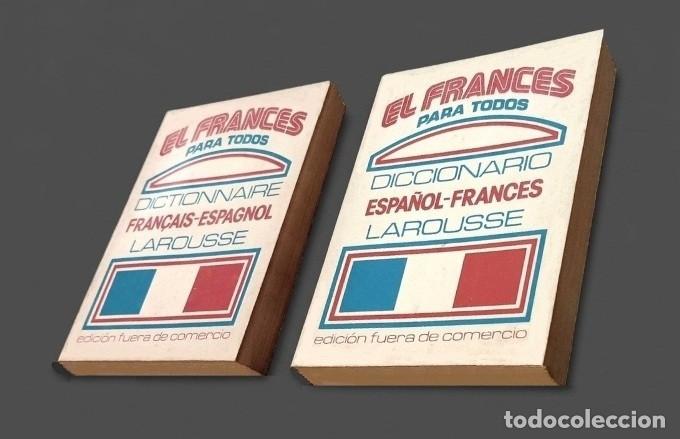 Diccionarios de segunda mano: M4069 - [2 LIBROS]. EL FRANCES PARA TODOS. COLECCION ADONIS. MIGUEL DEL TORO. LAROUSSE PARIS 1953. .