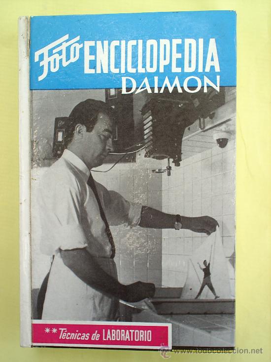 Gebrauchte B&uuml;cher: FOTO ENCICLOPEDIA DAIMON tecnicas de laboratorion 1959