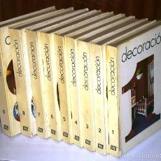 Libros de segunda mano: DECORACIÓN 9T (COMPLETA) POR CEAC DE EDICIONES AFHA EN BARCELONA 1963