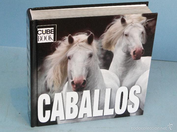 Libros de segunda mano: CABALLOS (Cube Book).-V V AA - Foto 1
