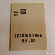 Libros de segunda mano: LEADING EDGE: THE NEW BRITISH DESIGN EXHIBITION, [1988] DISEÑO ARTE. Lote 63321216