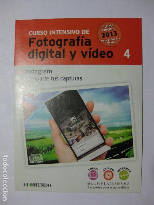 Libri di seconda mano: CURSO INTENSIVO DE FOTOGRAF&Iacute;A DIGITAL Y V&Iacute;DEO / CD ROM 4 / INSTAGRAM COMPARTE TUS CAPTURAS