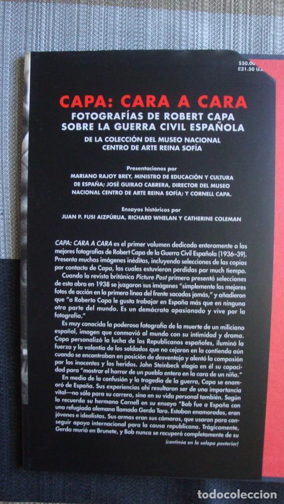 Libros de segunda mano: CAPA CARA A CARA. ROBERT CAPA - Foto 2